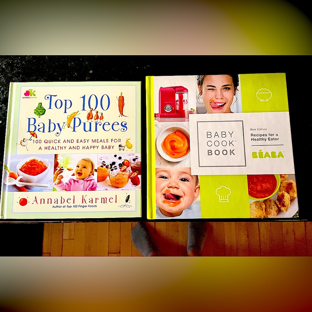 baby BÉABA cookbook and top 100 baby purées